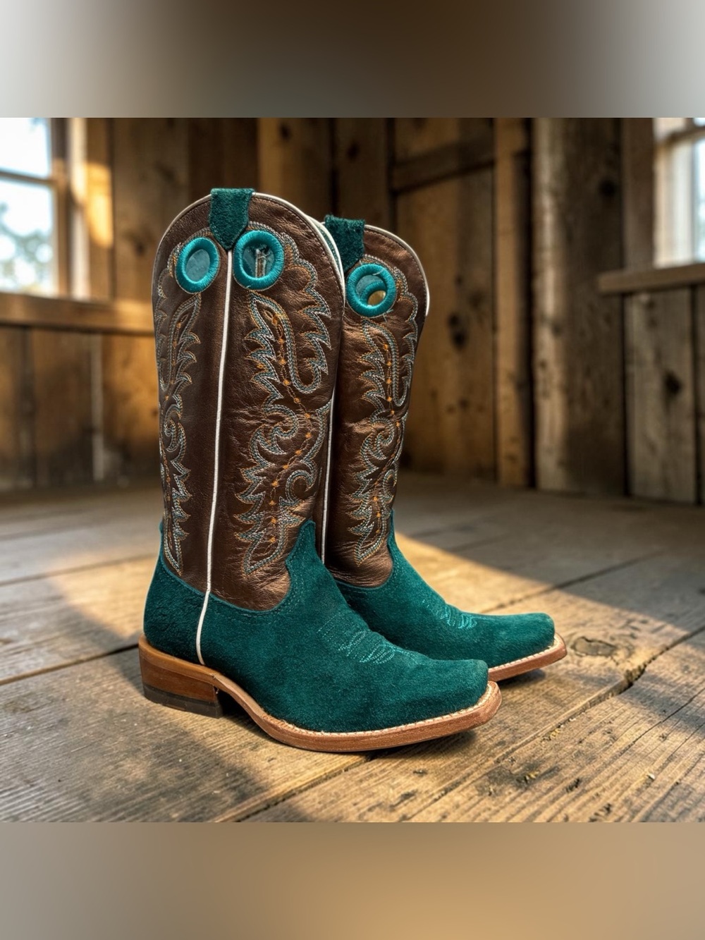 ARIAT FUTURITY BOON WESTERN BOOTS Women’s Festival Cowgirl Size 6.5
